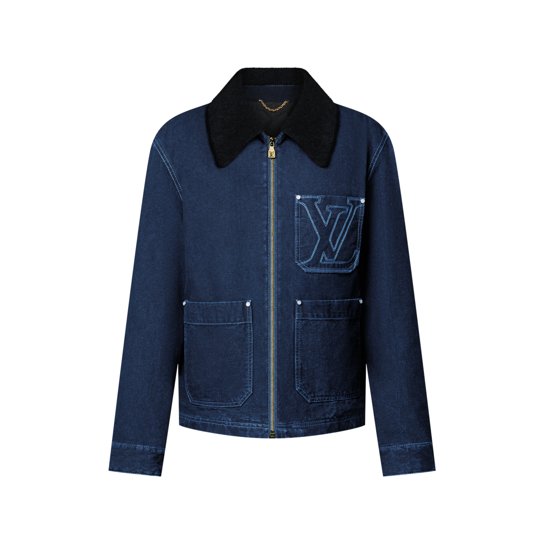 Wintery Workwear Denim Jacket - Ready-to-Wear | LOUIS VUITTON